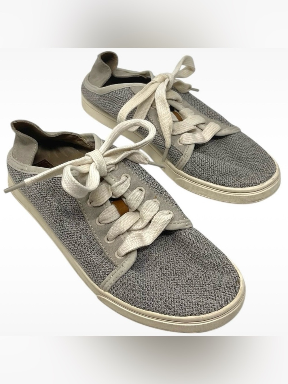 Olukai Pehuea Li Tapa Sneakers Women's Size 7 Convertible Heel